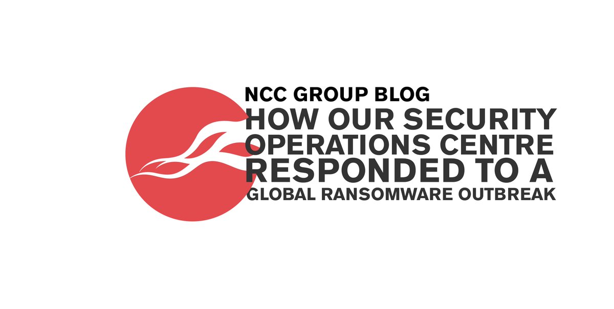 How did our 24/7 Security Operations Centre handle the global #WannaCry outbreak? nccgroup.trust/uk/about-us/ne…