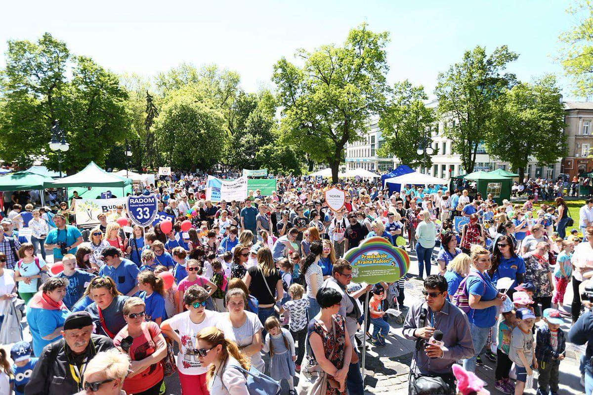 Radomskiej Dni Godności wystartowały! Wspólna zabawa i #integracja z osobami #niepełnosprawnymi.