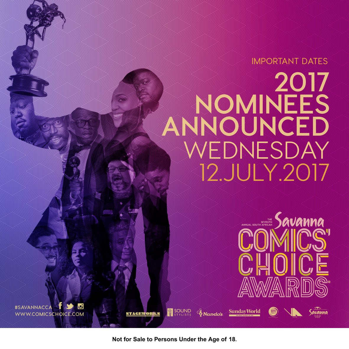 ComicsChoice's tweet image. Key #SavannaCCA dates that you should add to your diary! Make sure to visit comicschoice.com for all the latest news and updates! 💃💃