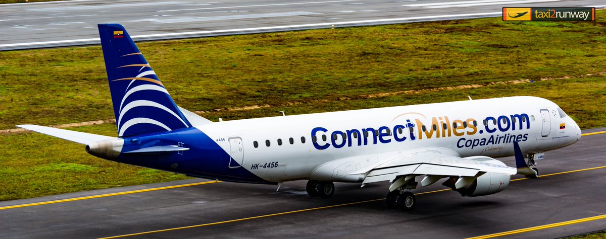 Taxi2Runway's tweet photo. HK-4456 - Embraer ERJ-190LR (ERJ-190-100 LR) / Copa Airlines Colombia https://t.co/OUkIMzBq2U