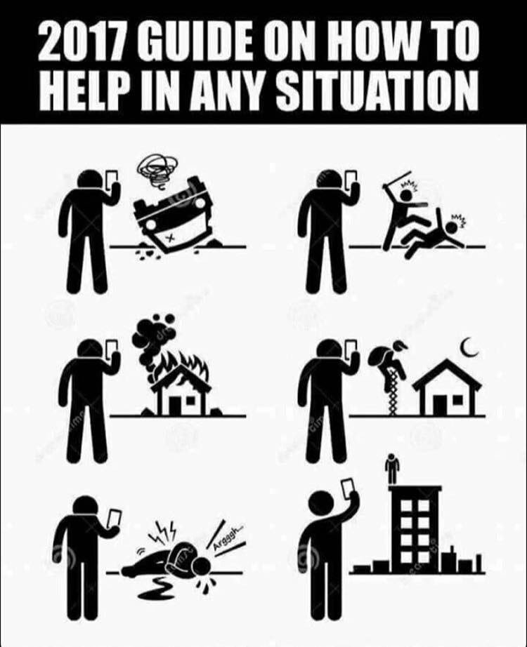 SFTSorg's tweet photo. Sadly this has become our world...put down your phone and DO something to help! https://t.co/iXrDN7xATY