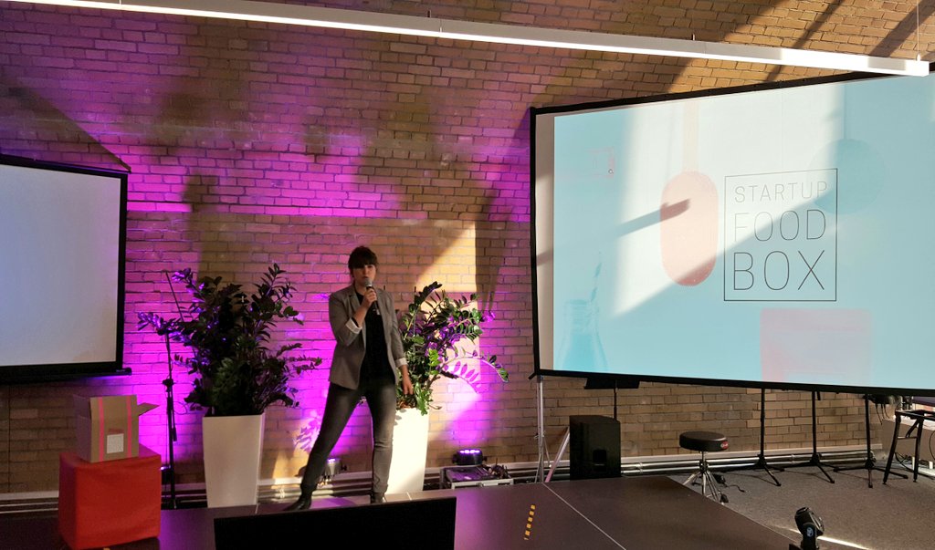 #Pitch 7 - Jenny von der Startup Food Box mit der Startup Food Box #dbaccelerator