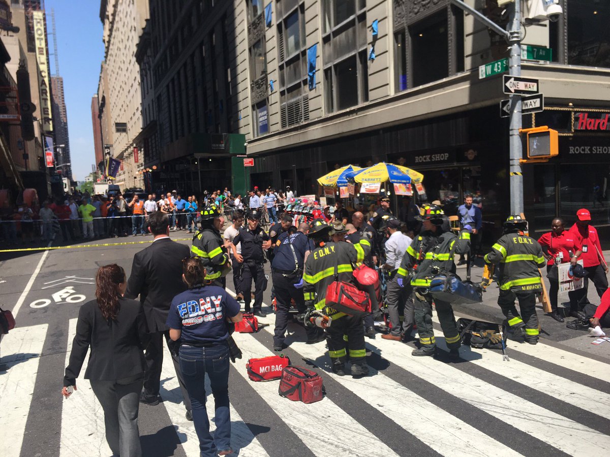 Times Square Car Crash Driver Told New York Police He Heard Voices 