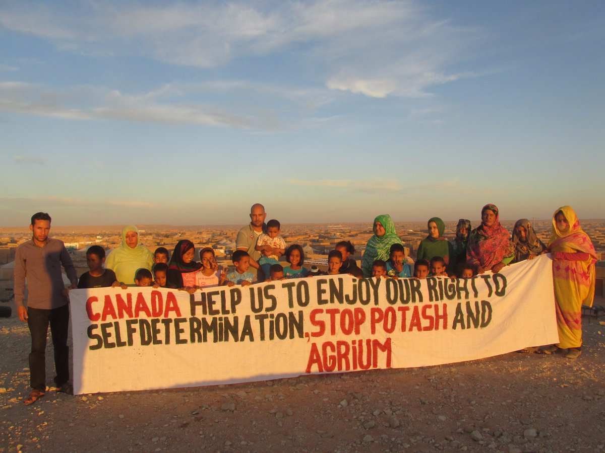 Western Sahara On Twitter Refugees From Westernsahara Canada