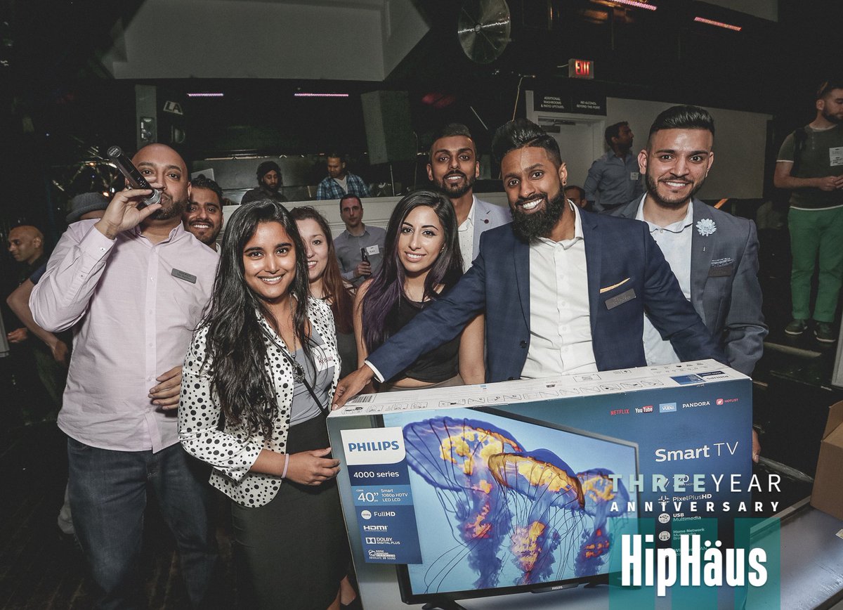 Congratulations to Rizvana who won our Smart TV Grand Prize at last night's Hip Haus! #YPWeekCanada #YPWeek #Toronto