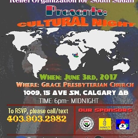 yycssca's tweet photo. #yyc Please join us for this fun, family friendly cultural  event, Jun3/17, @AmnestyNow @GDforSS #Amnestyconference https://t.co/kUMVSSfv1V