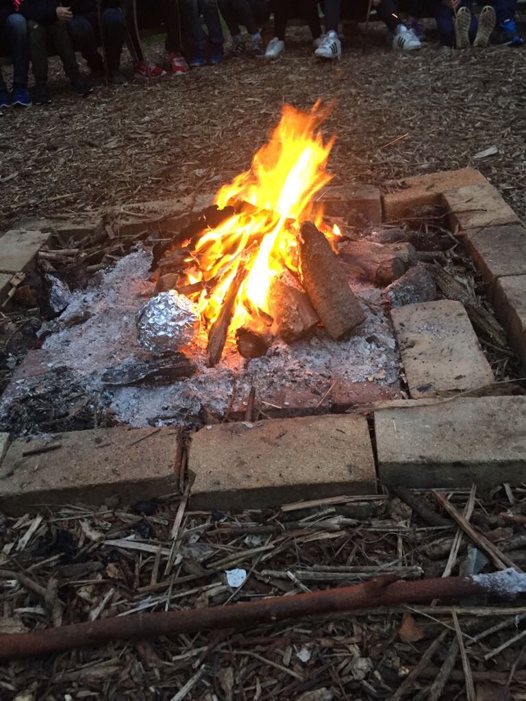 batthouse's tweet photo. What a lovely end to a great week with Year 6, sadly the last visit for those leaving HG @batthouse @hallgroveschool #campfire #smores https://t.co/bMJtI48wut