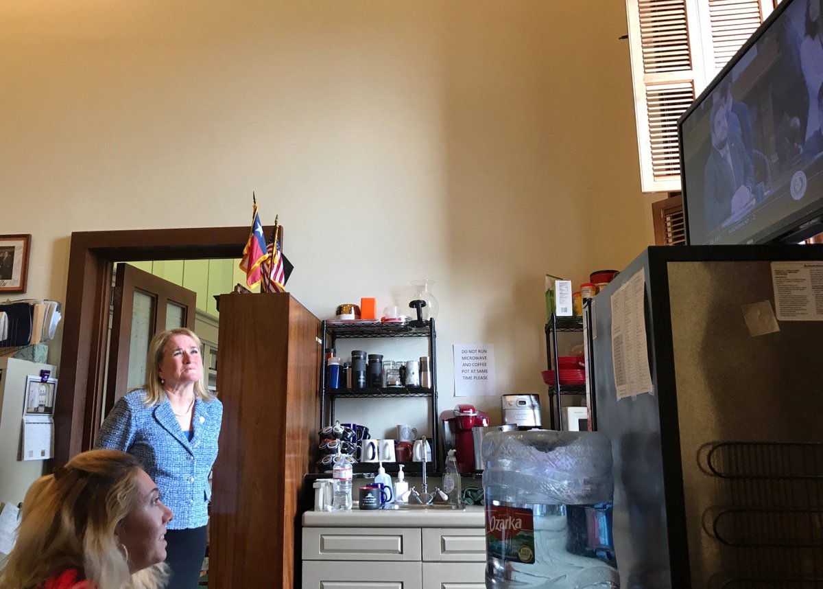 LaCongresista's tweet photo. Watching the House as my school bus seatbelt bill, #SB693, is debated &amp; passed to 3rd reading. Thank you @DadePhelan for your work! #txlege https://t.co/wuP2uH2GLL