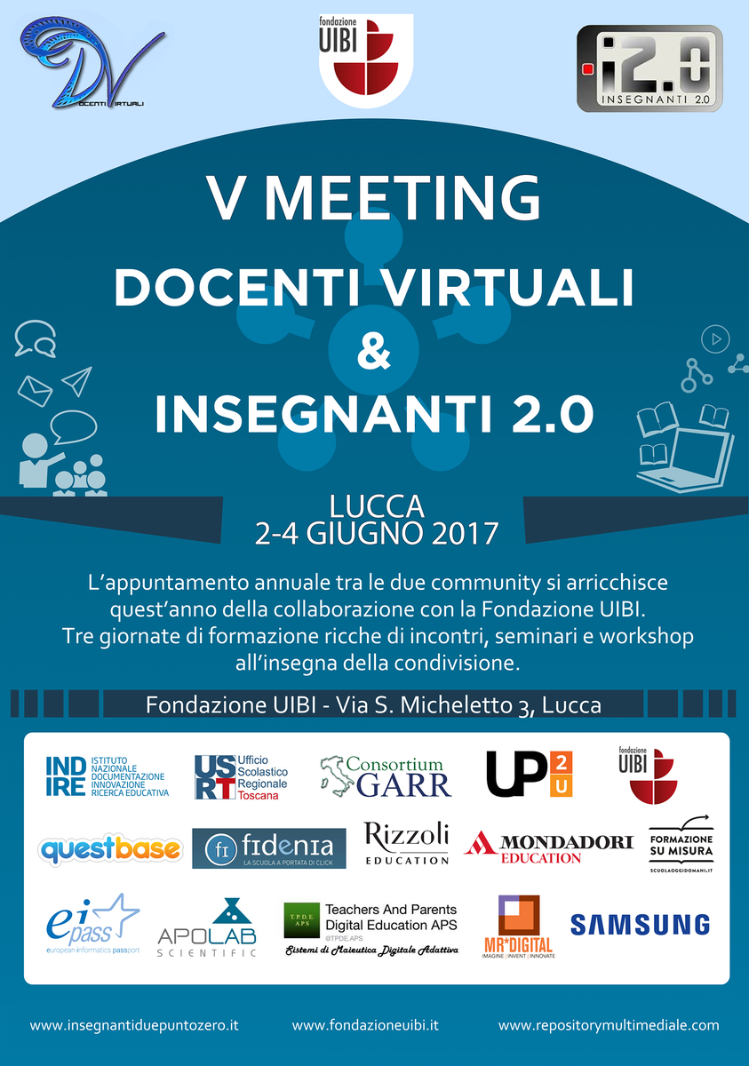 i20corsaro's tweet photo. #meetinglucca2017 @RaiCultura @LaStampa @orizzontescuola https://t.co/qmblyh3sdb https://t.co/tYnrvPsIVZ
