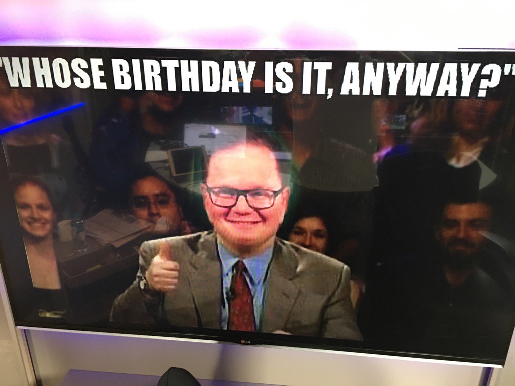 Our very own Drew Carey. Happy Birthday about time you tipped a winner  