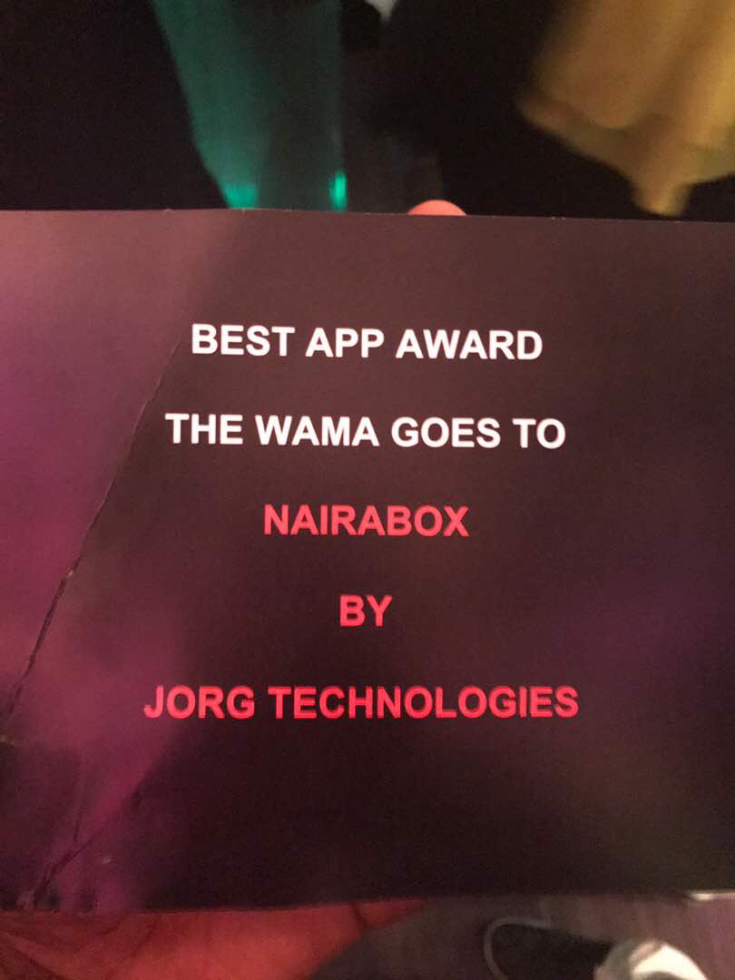 ObaWaver's tweet photo. We no de play... Nairabox jus won the best Mobile App in West Africa baby!!!... #Nairabox #DoItQuicker https://t.co/1xKRbZdRvl