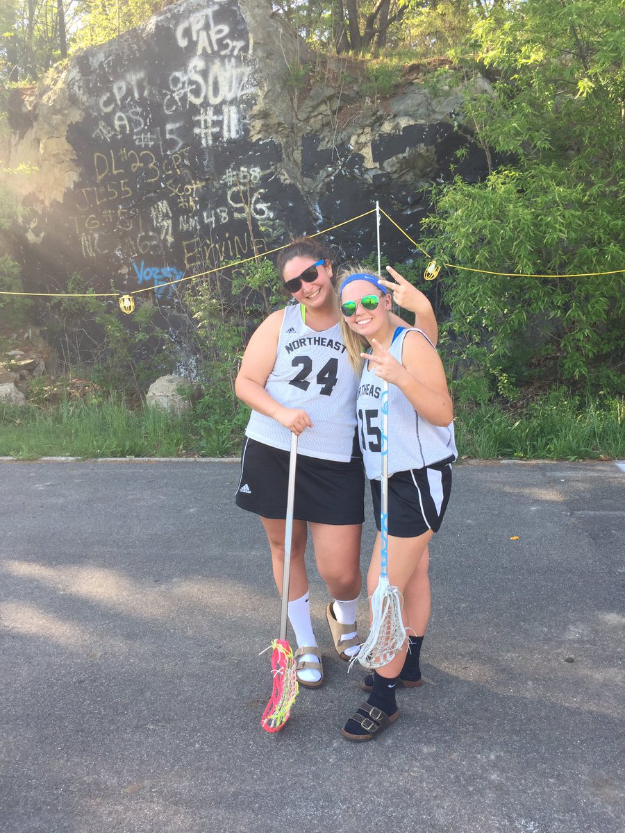 Lady Knights lose 8-4 to Whittier but these two each scored 2. Great job, girls!