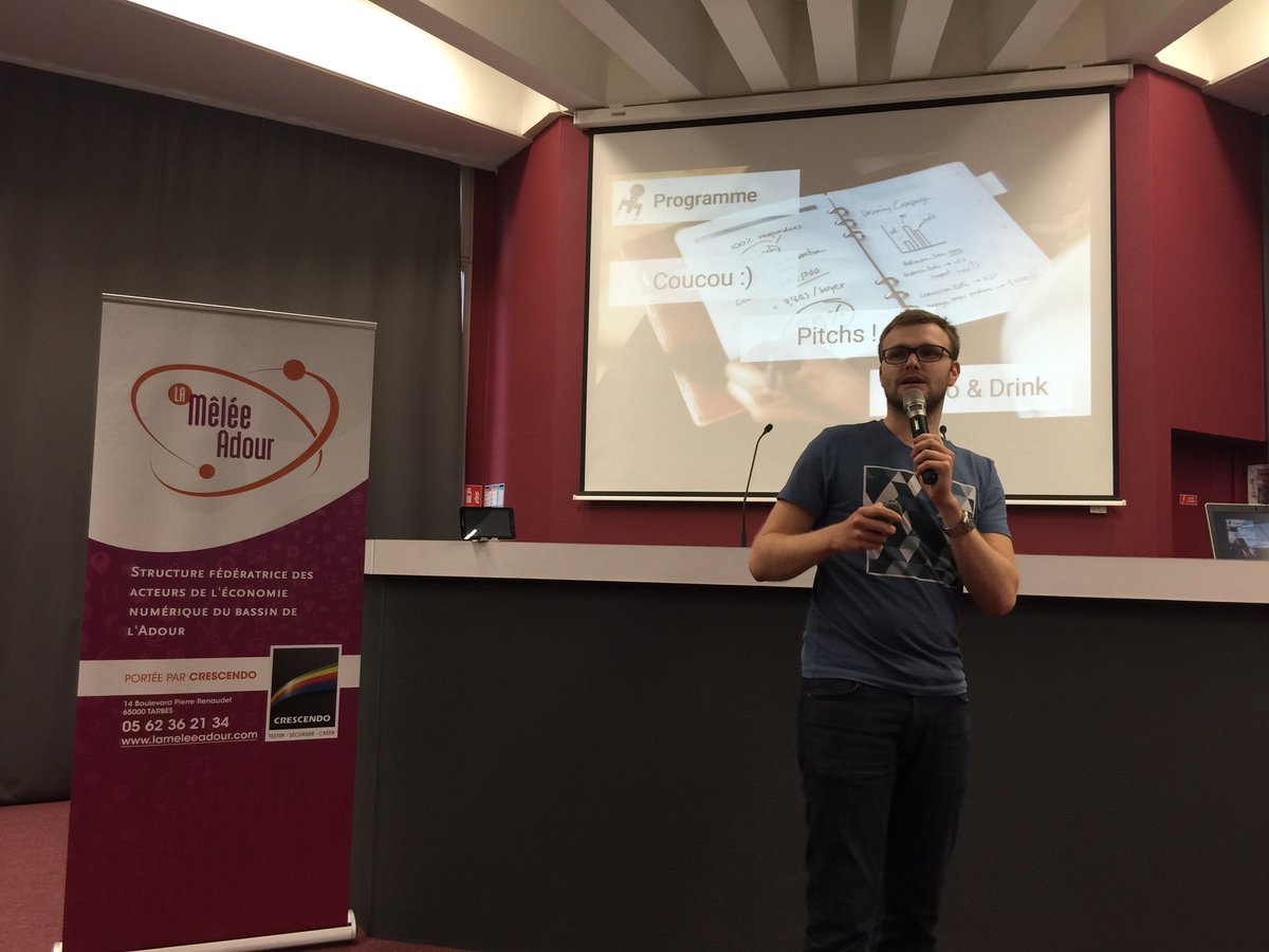 FBenaut's tweet photo. #Tarbes #pitch @PitchMe_Up @LaMeleeAdour @c_blazquez @CrescendoTarbes @jeanpascalt @carolemaurage @iDeaTrans @MyNeedMySolutio @didierpawlak https://t.co/jO5aI3PyvB