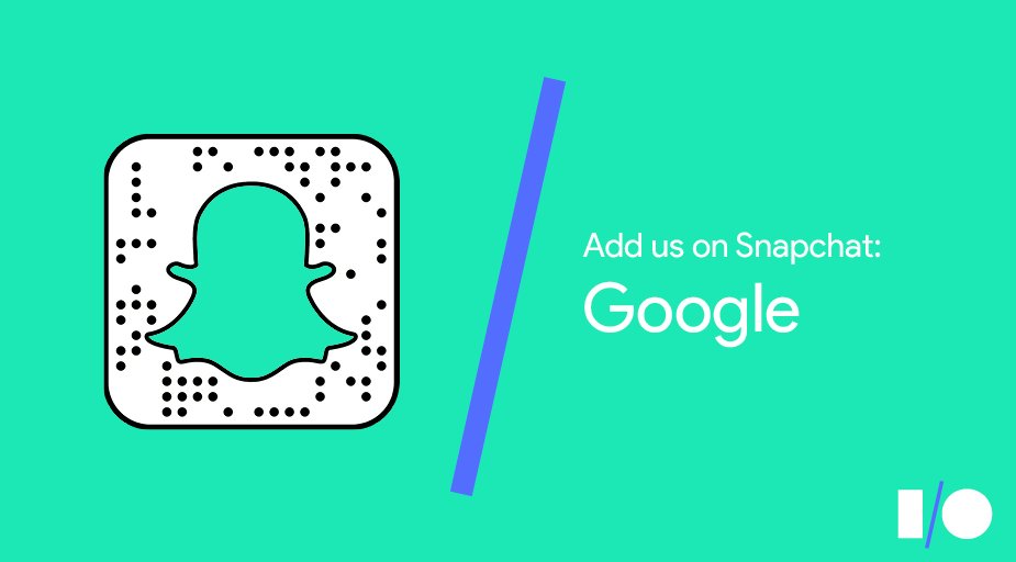 Snapcode for Google Snapchat account