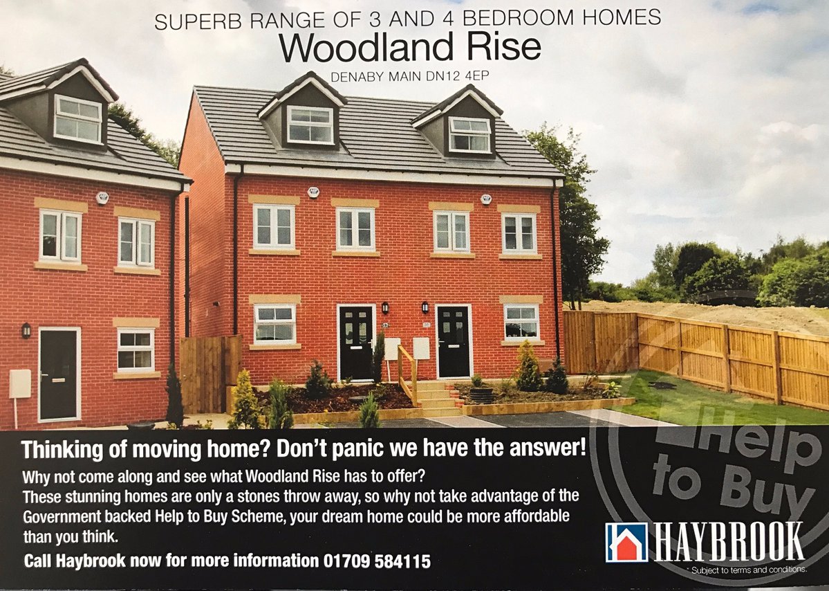 DevaHomesUK's tweet photo. If you're househunting over the next few days, drop by our Denaby Main site to view our remaining houses. They're expected to go fast! https://t.co/pKvZrulV2r