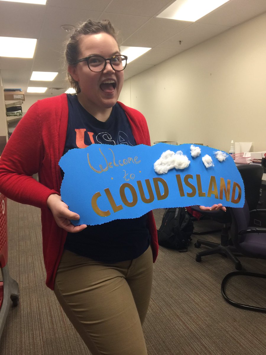 The softlines team is excited about Cloud Island rollout! Team Lead Angel is ready to sell some infants! <a href="/m_deyle/">Mike Deyle</a>