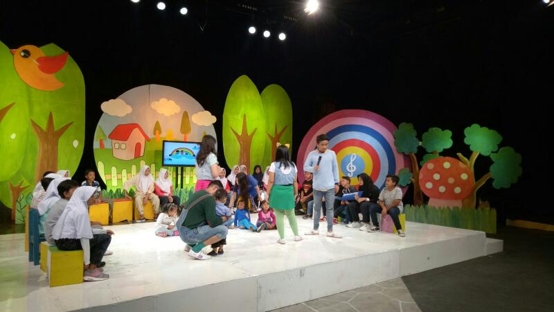 Behind the scenes #AyoBernyanyiTVRI