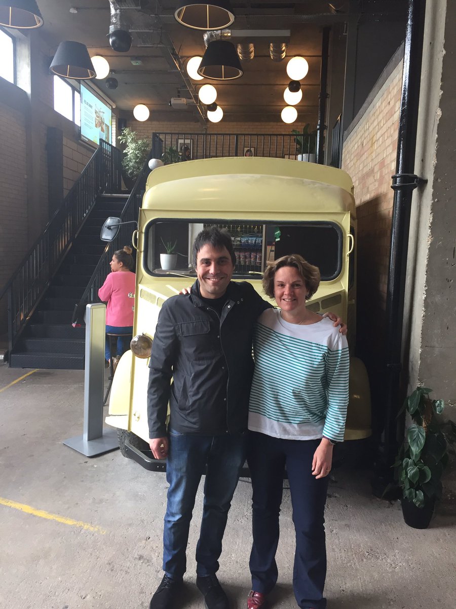 electricdialog's tweet photo. Sam and Giovanni in our new home @WeWorkLDN https://t.co/gp7Ddm6f1N