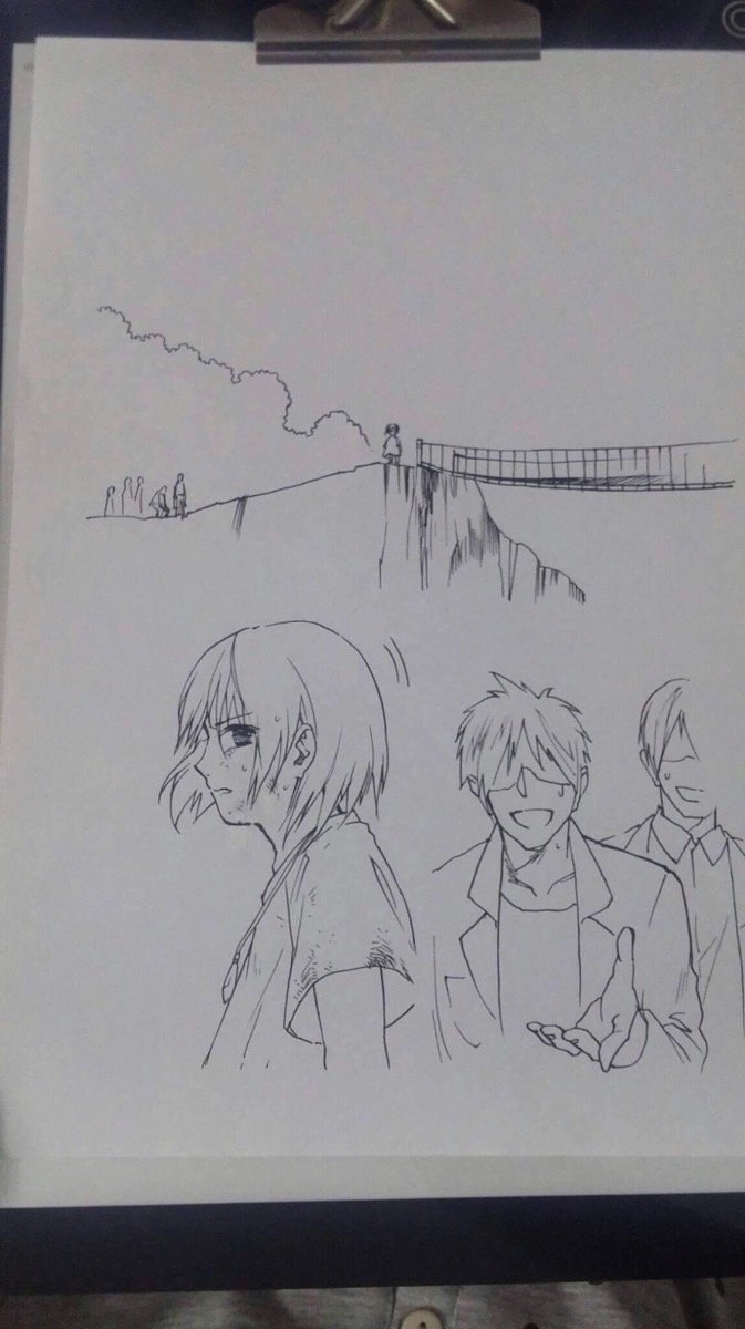 TagAnimationz's tweet photo. Some inking done. They gotta wait for it to dry to do more
#manga #hanako #paragonproject https://t.co/XAQq8Yz2Wq