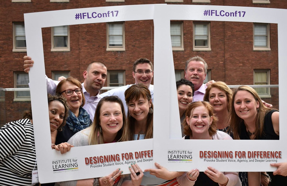 Rooftop learning in Pittsburgh #learnbettertogether #IFLconf17