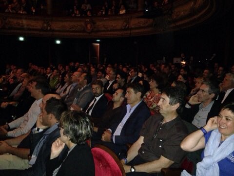 ville_albi's tweet photo. #Cap2050 inauguré par S.Guiraud Chaumeil, maire #Albi ce soir au théâtre des Lices #CJD #innovation #prospective #VilleAlbi @cjd_france https://t.co/wgxWaBJ3hS