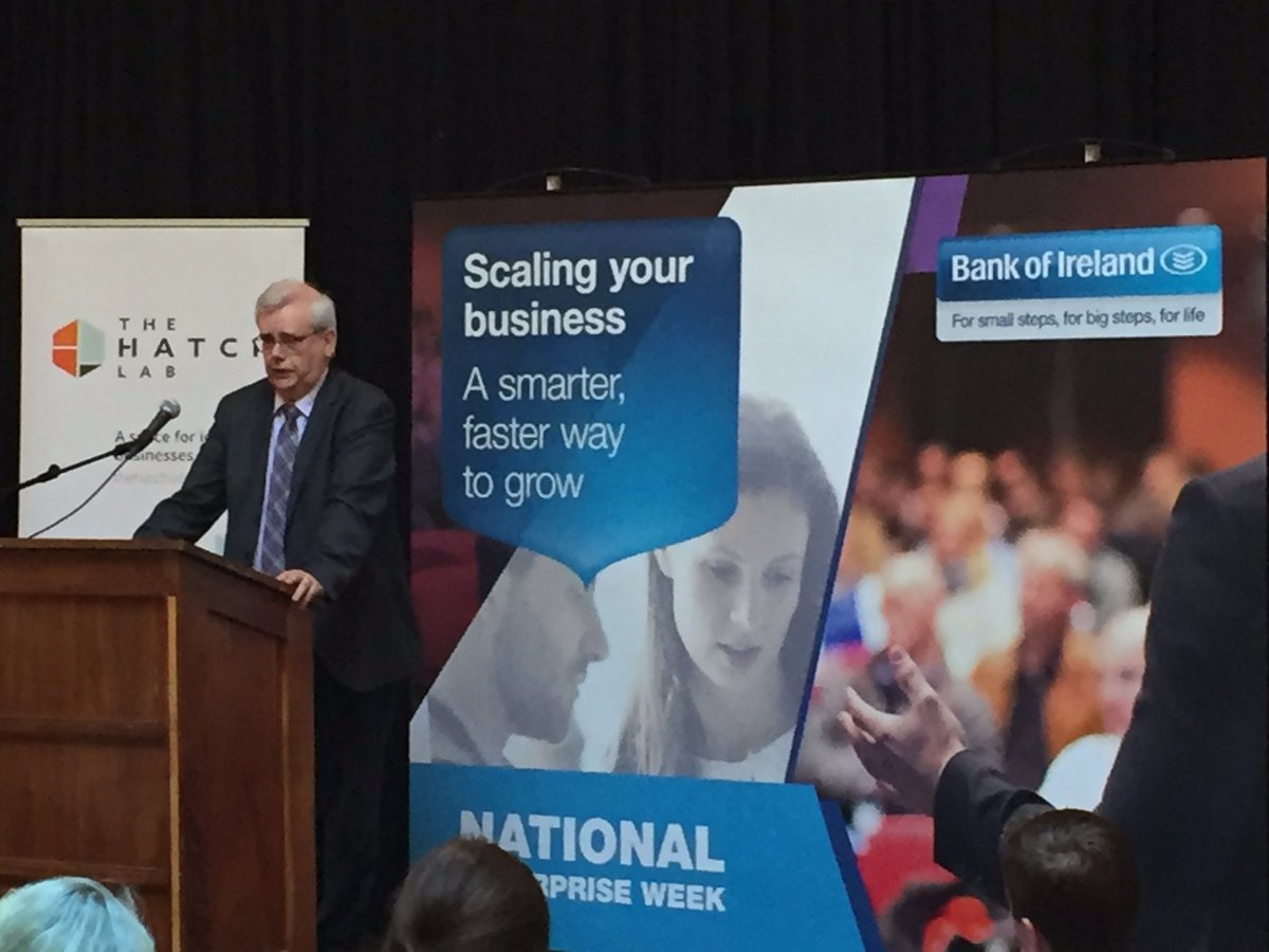 petercooney's tweet photo. Deputy Chief Executive Tony Larkin speaking on behalf of @wexfordcoco @bankofireland Future of Workspace @TheHatchLab #LETSCONNECTBOI https://t.co/pPyRMxqa4c