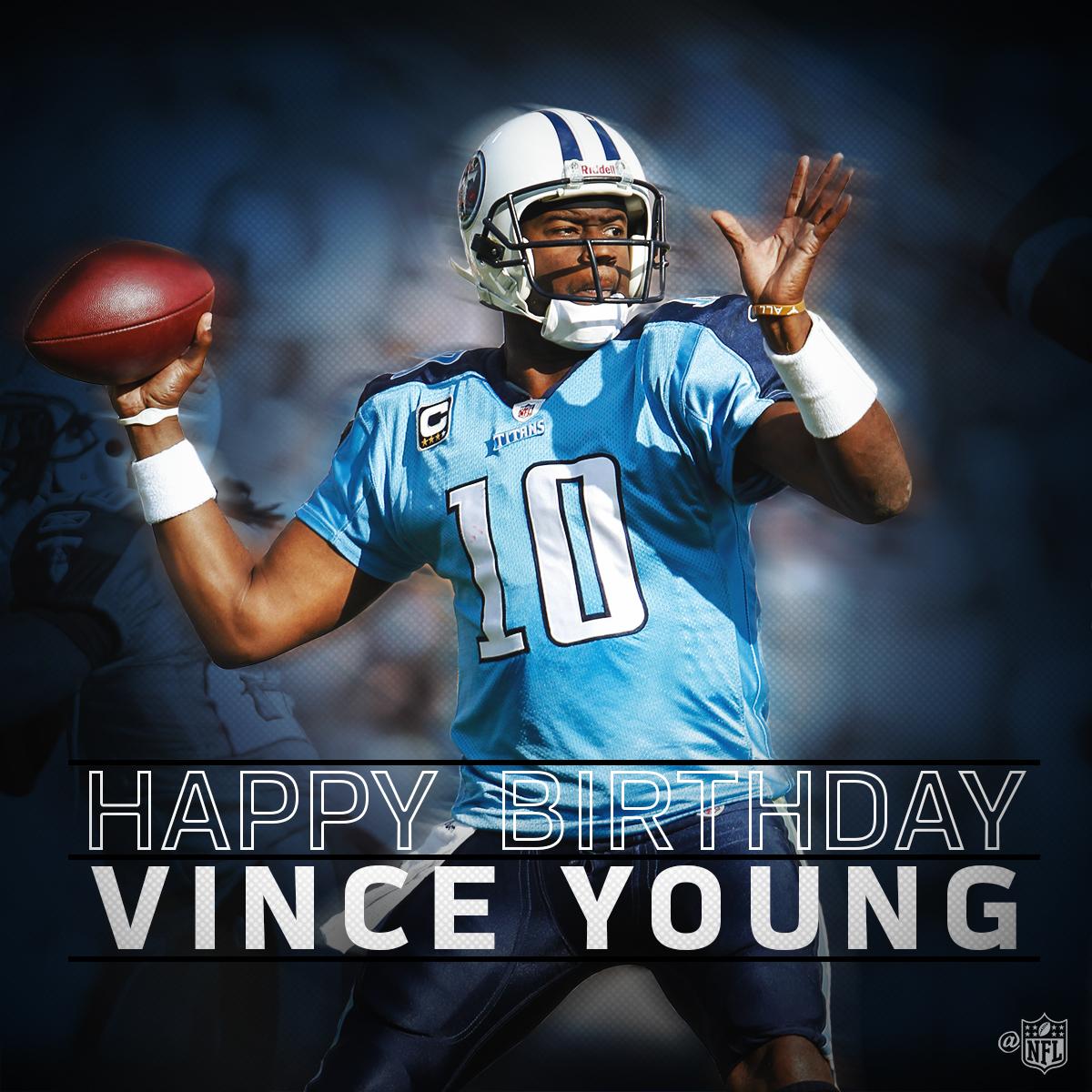 Join us in wishing Vince Young a Happy 34th Birthday! 