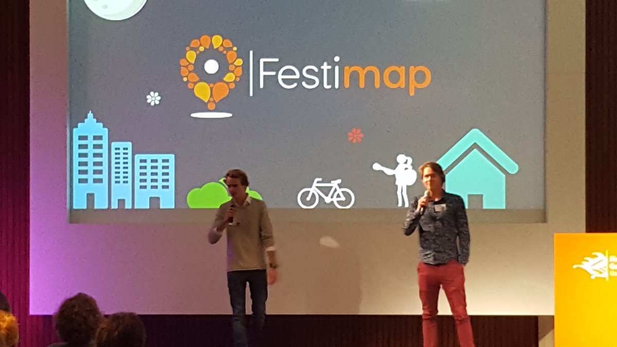 De_Noorderling's tweet photo. #letsfund2017 gestart! Oud Noorderling @arjenbanach is dagvoorzitter &amp; alumni wouter en Joost @FestimapNL trappen af https://t.co/HVWqpnMlsu