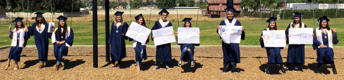 So proud of these <a href="/Crestmore_CJUSD/">Crestmore Elementary</a> former students who are now graduating from Bloomington High School and going to 4 year Universities!!!!