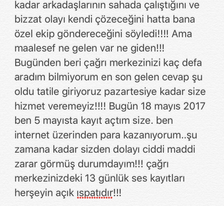 SahraBulutEst's tweet photo. @Turkcell süperonline rezaleti!!! https://t.co/ut1NLqHQKs