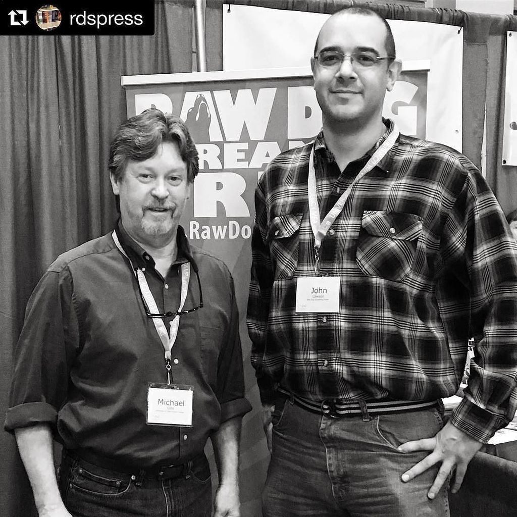 bizarroguy's tweet photo. With author Michael Gills at the AWP Conference in February. #literary #literature #authors #authorevent #authorso… https://t.co/dIcuMa23cY https://t.co/kCnJ4NSuJ8