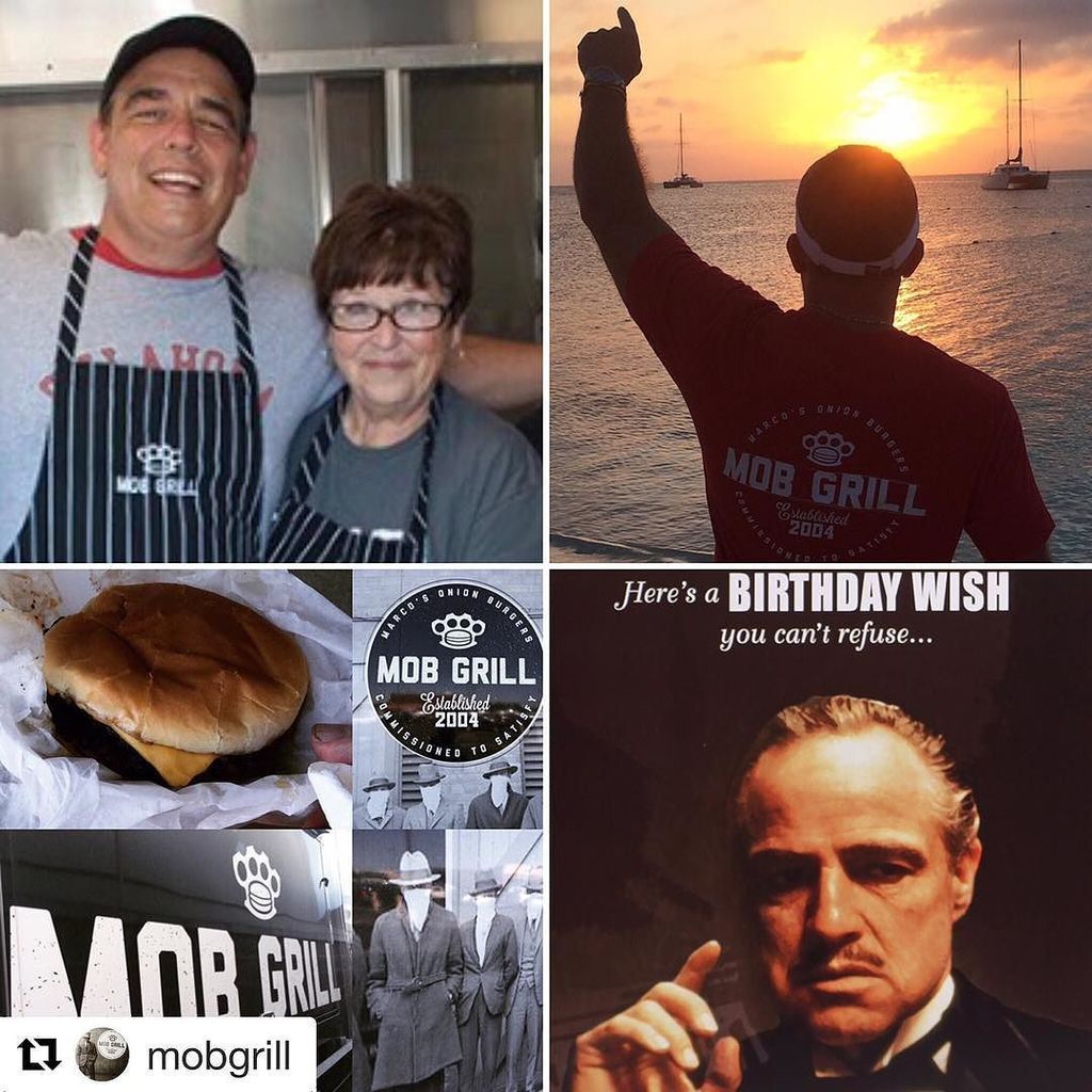 MOBGrill's tweet photo. #happybirthday to the two #incredible #mobsters #MamaBarker and #TheCapo @caposeth !
You two are some of the bigg⦠https://t.co/nSm3zTjPqO https://t.co/aXOn6RpWjN