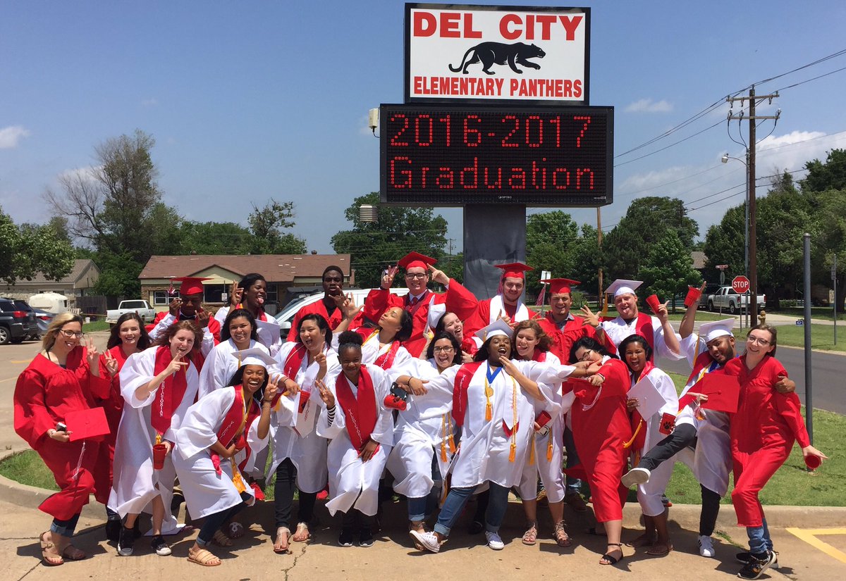 DCE_Panthers's tweet photo. Once a Panther ALWAYS a Panther! Congratulations! #mdpurpose @DelCityEagles @Mid_Del_Proud https://t.co/88huLf9mEq