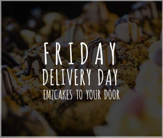 📞Call us to order (01978) 366668📞
EmzCakes delivered to your door or workplace. 6 for £10 / 12 for £18 #emzcakes #wrexham