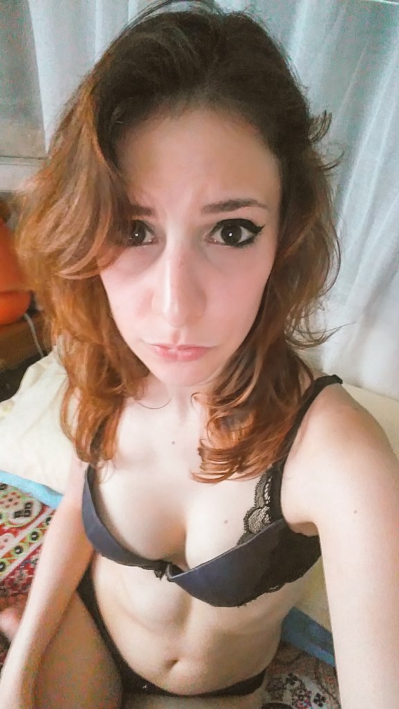 embermarss's tweet photo. Me in my sexy lingerie, ready for a squirt show I won't do, 'cause my connection just stopped working. *cursing in not-so-lady-like manners* https://t.co/c4PFzvmgjg