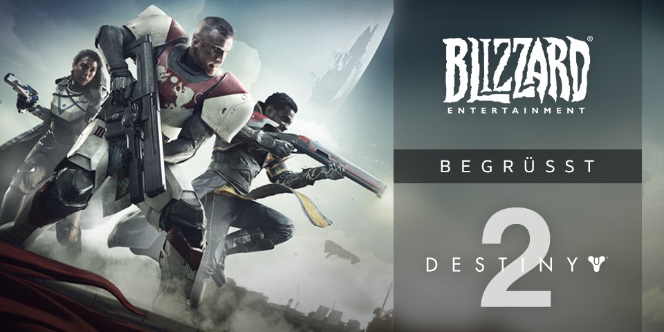 Warcraft_DE's tweet image. Wir freuen uns bekanntzugeben, dass wir #Destiny2 mit Bungie und Activision für PC herausbringen werden! blizz.ly/WelcomeDestiny2