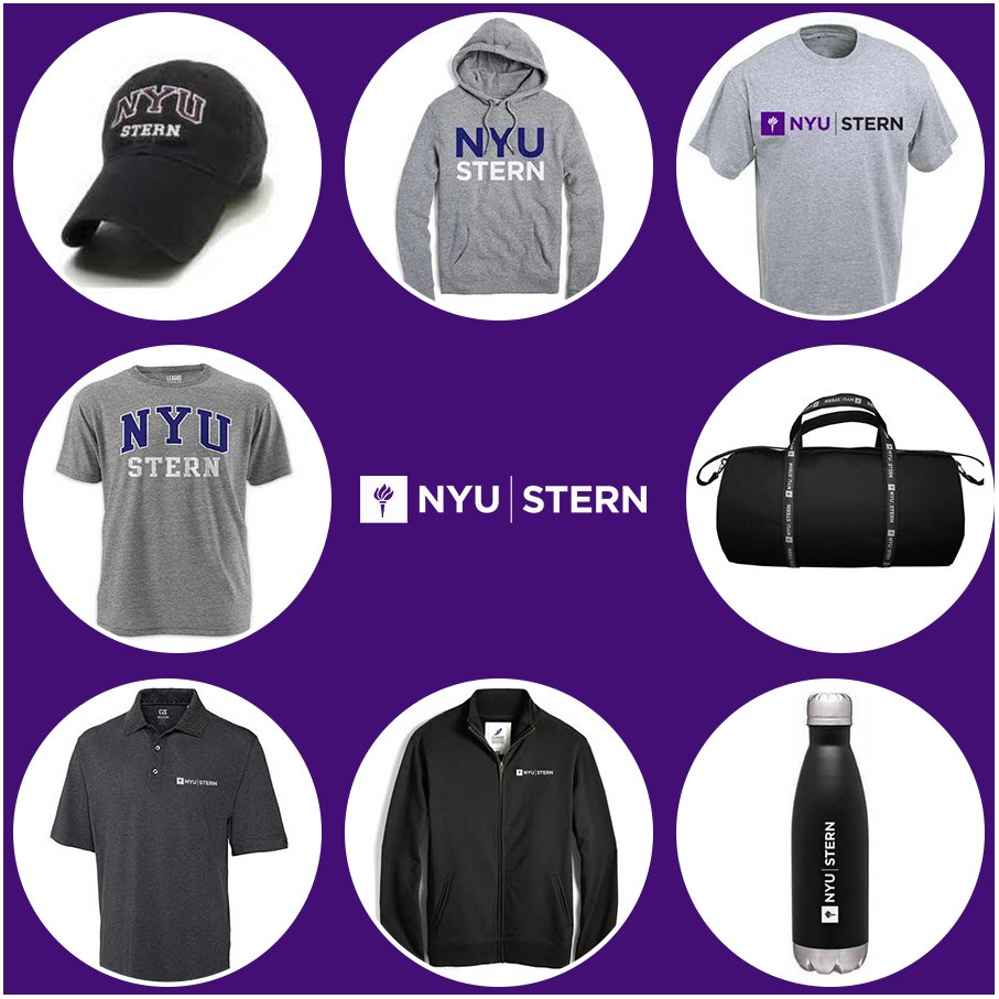 NYUStern's tweet photo. Wear your #SternPride with the new arrivals at @nyubookstores for Sternies! #Stern2017 https://t.co/Xj5hxCYRys