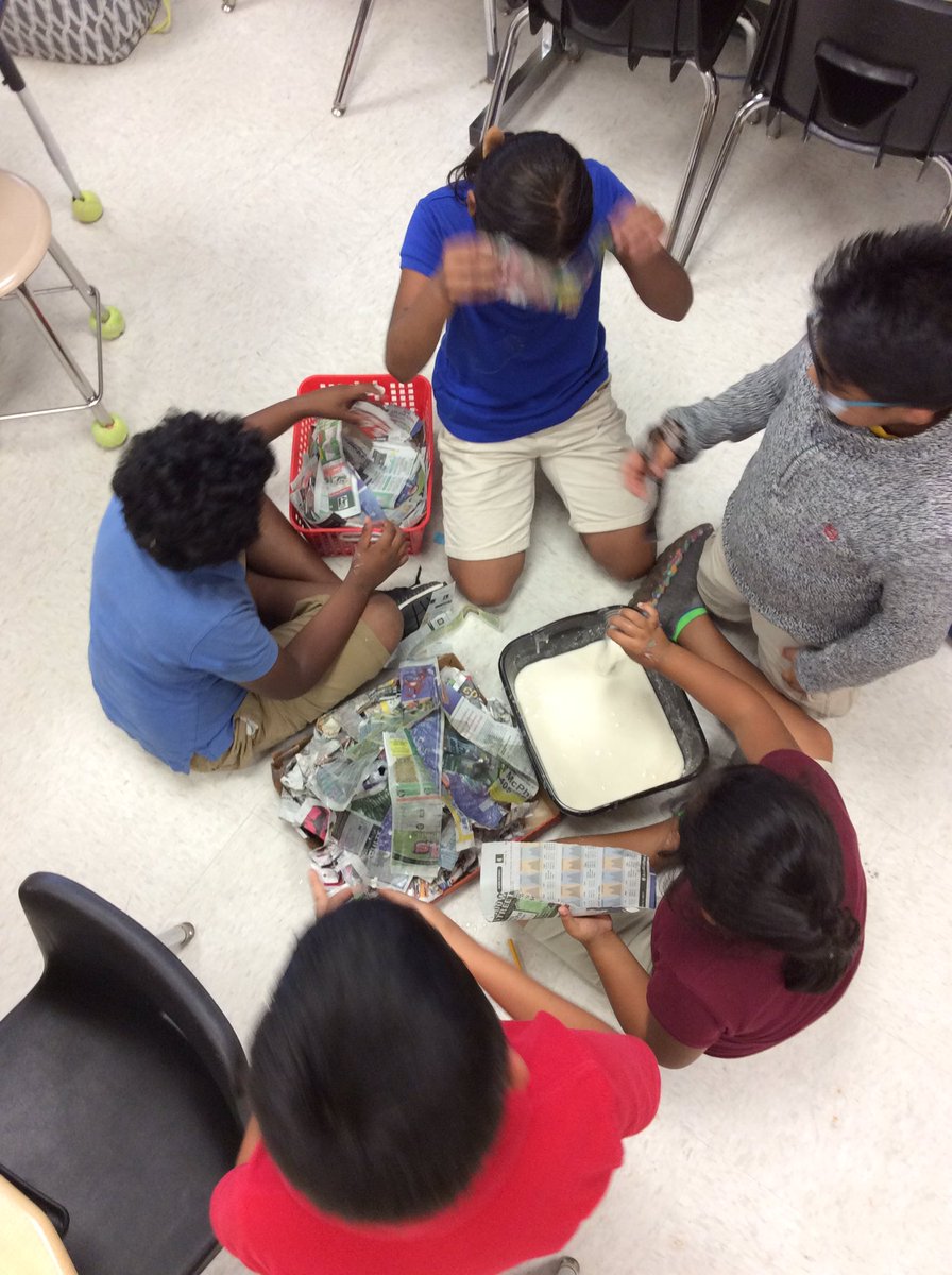 grade2pse's tweet photo. Paper-machè  time! Volcanoes are looking good 🌋👍🏼 #sciencefair #stemnight #ccpssuccess @ParksideProud https://t.co/M4JiHcZlTC