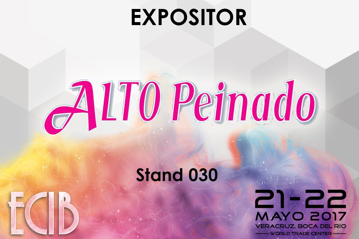 ECIBVeracruz's tweet photo. ¡@AltoPeinado presente en #ECIB2017! Revista especializada en las útlimas tendencias del estilismo ¡Vísitalos este 21 y 22 de mayo! https://t.co/9qERKTTtUw