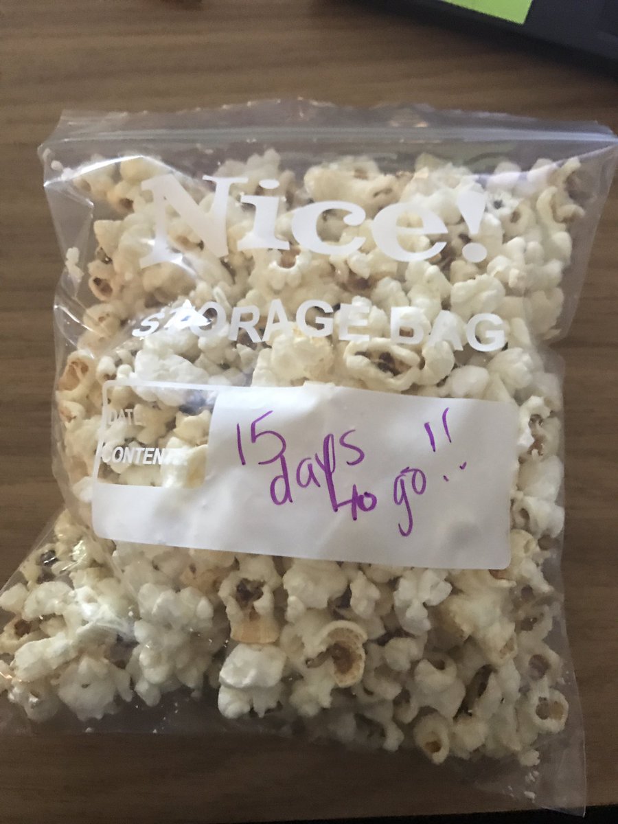 elissagravanda's tweet photo. So lucky for the @HilburnAcademy Heroes like Kathy Grace. A special delivery this morning filled my heart with joy! #PopcornQueen 🍿 https://t.co/JhCdz3Dh93