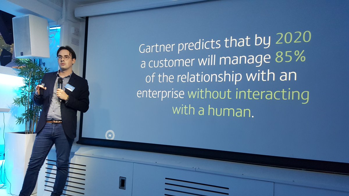 mandogroup's tweet photo. .@HolcombeJon explains why simplifying customer experience is so important #ProvokeEvent https://t.co/3byOd7LYMu