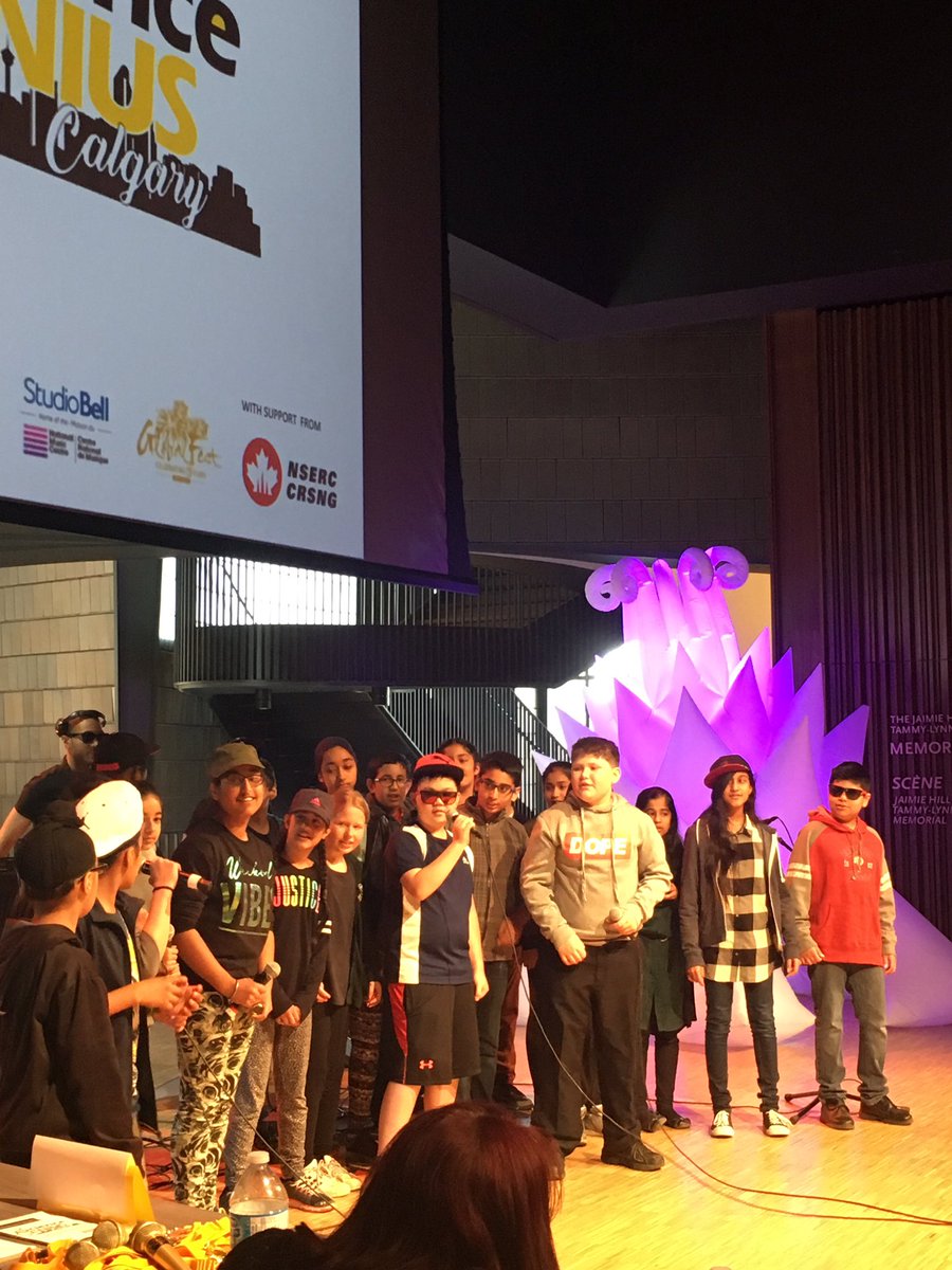 JulieGathercole's tweet image. Are you kidding me?! Young Thugs are dropping science beats at @Beakerhead Science Genius. #science #rapbattles