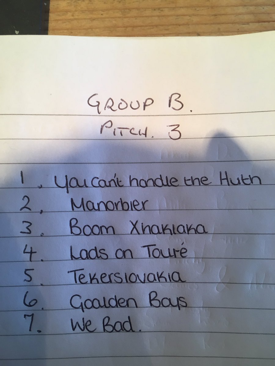 HuweyLew's tweet photo. Group B https://t.co/S1eKVZ6xAu