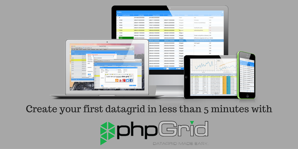phpGrid's tweet image. phpGrid: Robust, easy-to-use #phpsoftware for fast and efficient grid creation. ow.ly/YZZo30atLMI