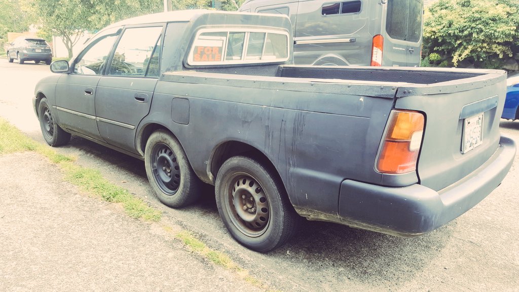 erinnjhale's tweet photo. You're in luck, it's for sale!
#mutantcar #neighborhood https://t.co/5W0RhMM12V
