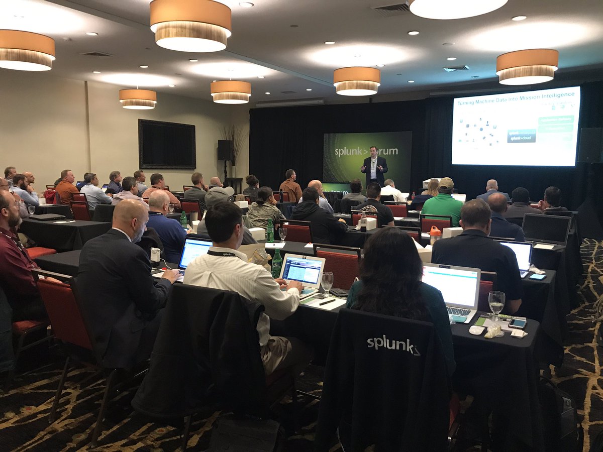 Kicking off our #splunkindustryforum in Colorado Springs!