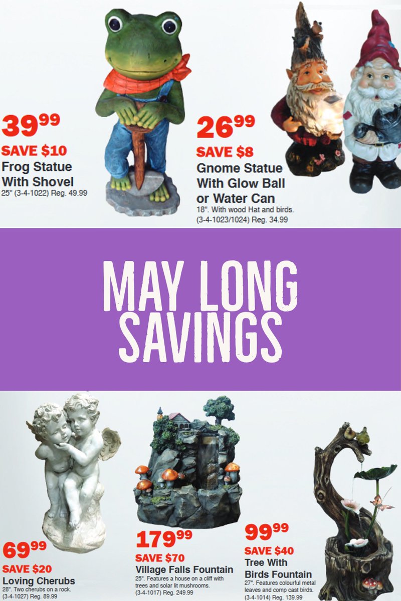 angelodecor's tweet photo. More great savings from @PeaveyMart just in time for the long weekend. See flyer for full details. #angelodecor #longweekenddeals #maylong https://t.co/QMJQrNAyUb