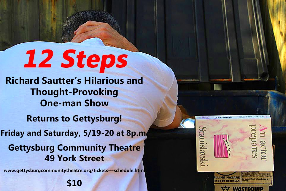 12_Steps_Show's tweet photo. Show! This weekend! Gettysburg! Don't miss!!! https://t.co/veyaiU9Zf1