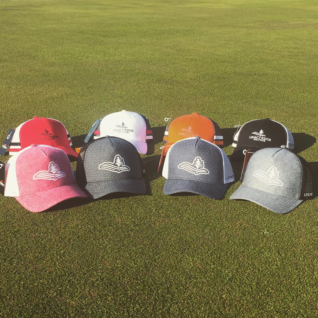 pukkainc's tweet image. A diverse selection of #truckers from @LegacyRidgeGolf created by mixing in #specialtyfabrics &amp;amp; adding #customaddons like cut &amp;amp; sews.