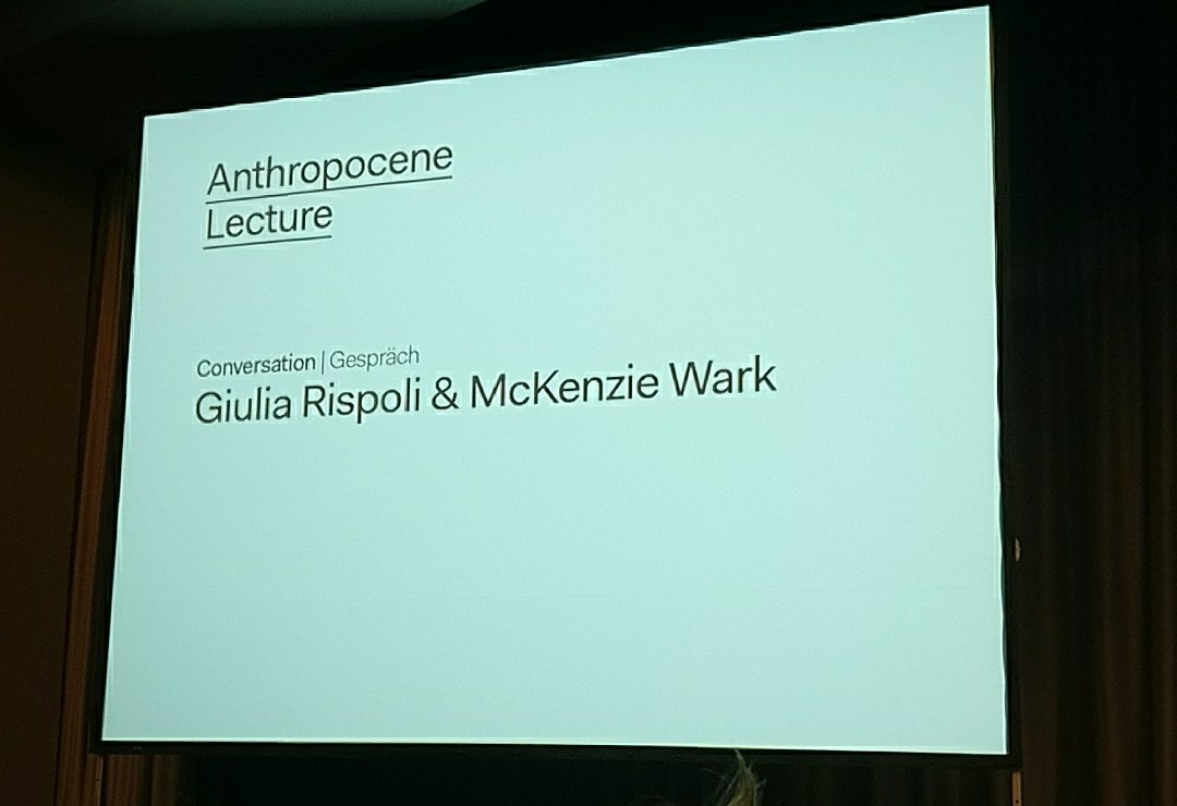 anthrocommons's tweet photo. Thanks to Giulia Rispoli and @mckenziewark for this night #anthrocur #lasttweet https://t.co/gbfZGN2Rax